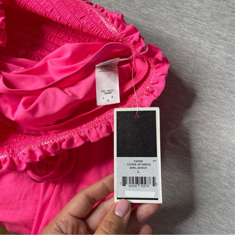 Juicy Couture Girl's Vintage Hot Pink Cover-Up Dress - Picture 3 of 9